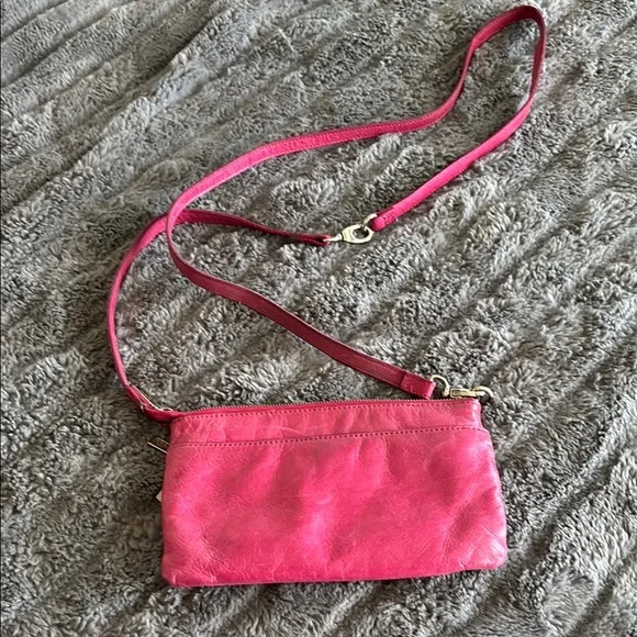 Hobo international,Pink Leather Crossbody Bag - Picture 2 of 16